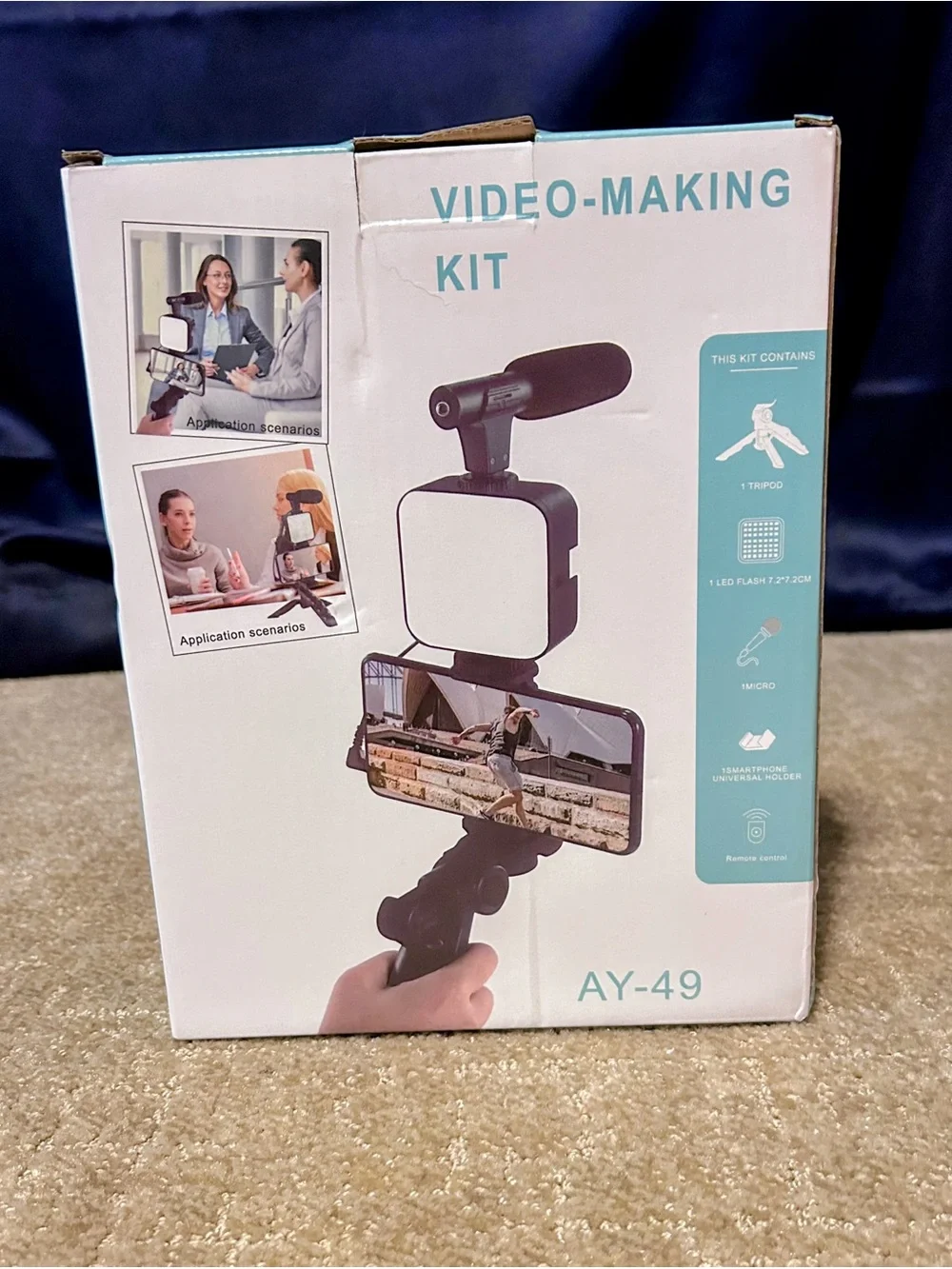New AY-49 Video-Making Kit with Black Components